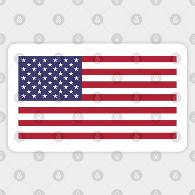 American Flag of United States Sticker by merchlovers